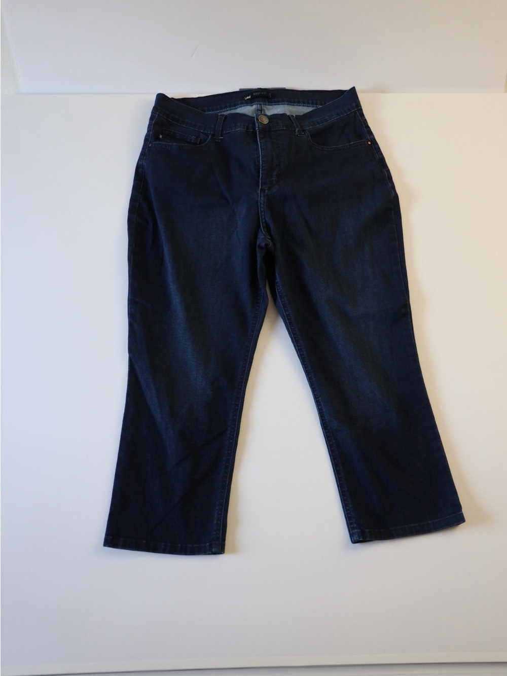 Lee Women’s Dark Indigo Cropped Stretch Jeans